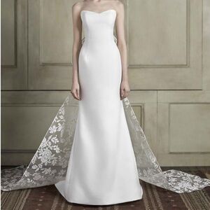 Sareh Nouri Claudette Bow Origami Wedding Dress Size 10